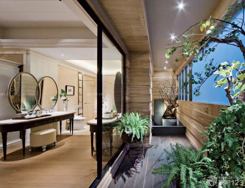 最新200平米房子封闭阳台花园设计图片大全