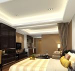 2025古典主义风格卧室吊顶造型效果图欣赏