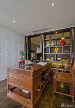 2025最新中国古典家具书房隔断设计效果图