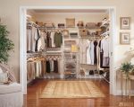 居家简欧衣帽间步入式衣帽间设计图片
