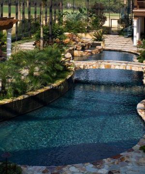 豪宅别墅封闭阳台花园设计图片欣赏