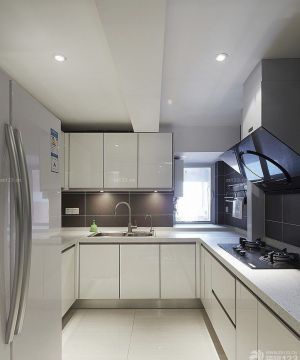 精美60平米小房子厨房橱柜设计装修效果图