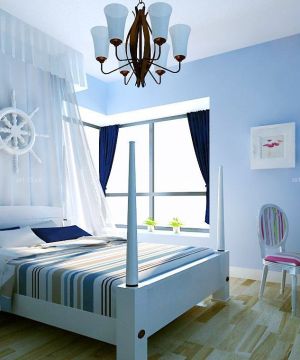 2023地中海风格70平小房子卧室装修效果图