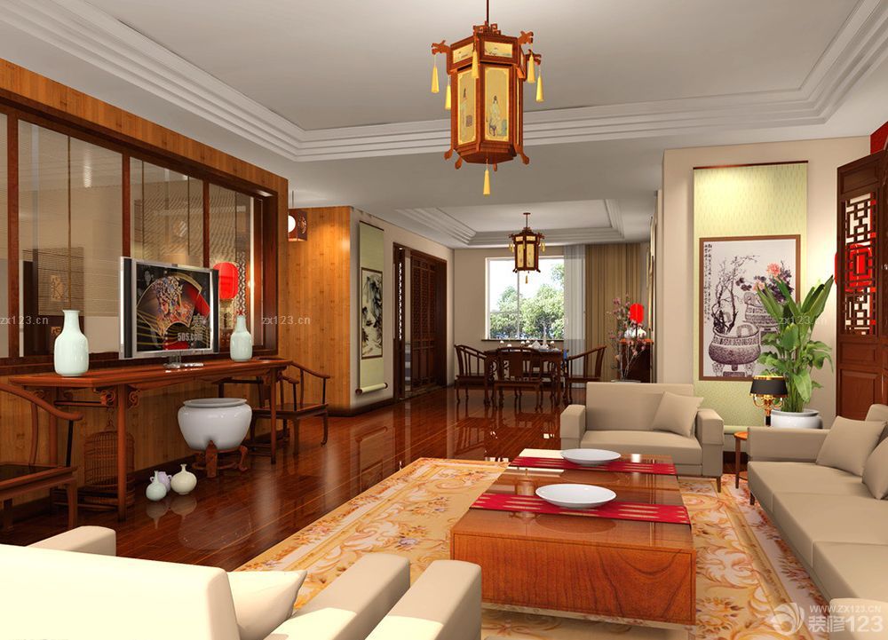 最新110房子装修中式家装设计图片大全