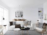 北欧风格70-80平方小户型客厅装修效果图片