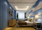  地中海风格70-80平方小户型主卧室装修设计效果图