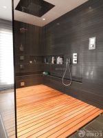 高级私人会所淋浴房喷头时尚个性设计效果图