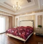 最新简欧风格主卧室吊顶装修样板间