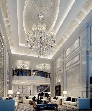 2023世界豪宅客厅天花板设计装修效果图