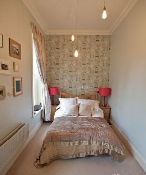 农村小户型卧室内墙壁纸设计效果图片大全