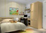 最新80平家庭学生卧室装饰效果图