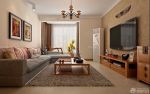 110-120平米室内现代中式家装效果图