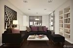最新110-120平米室内美式现代客厅装潢图