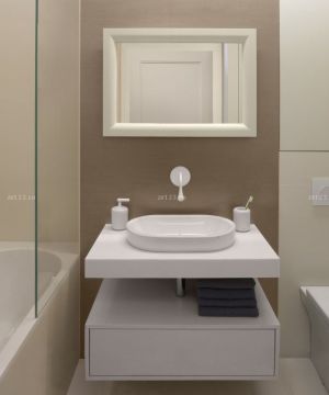  北欧风格70平两室两厅卫生间装修效果图片大全