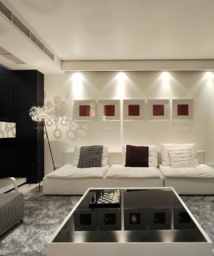 80平家庭顾家沙发装修效果图欣赏