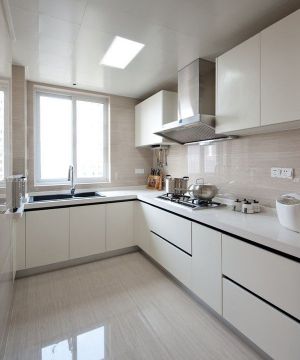 最新80-90平方小户型厨房橱柜装修效果图