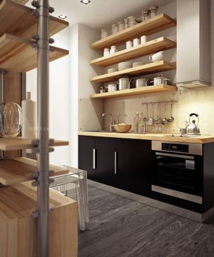 110-120平米室内简约风格厨房图片大全