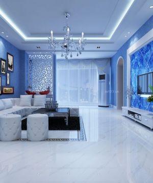 2025最新80-90平米小户型大客厅装修图片大全