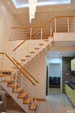 70平米两室阁楼楼梯装修设计效果图欣赏
