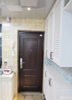 2025最新70平米小户型地中海风格进门鞋柜设计图片大全