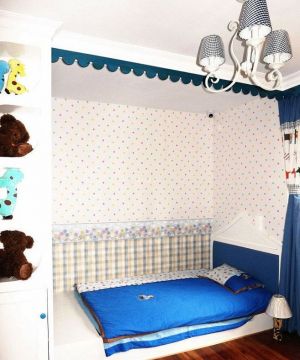 70平米小户型地中海风格卧室墙衣设计图片大全2023