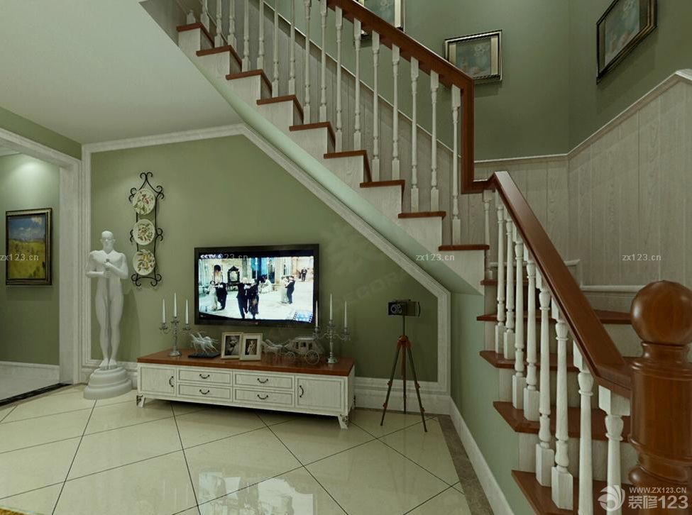 70平米跃层室内楼梯装修效果图