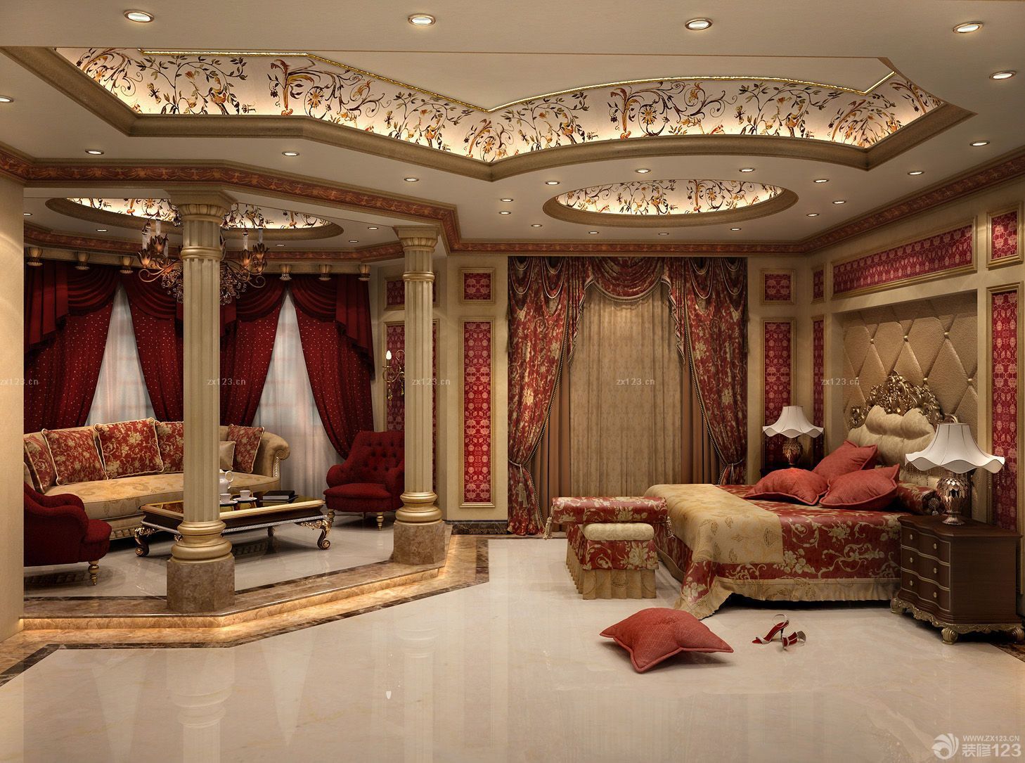 最新英式田园风格130平米的房子装修图片