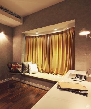 最新地中海风格70平方卧室家装效果图 