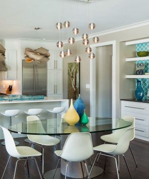 现代简约风格130平米室内厨房装修设计效果图大全2025