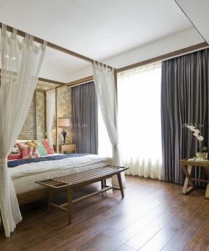 东南亚风格90后女生房间装修效果图大全