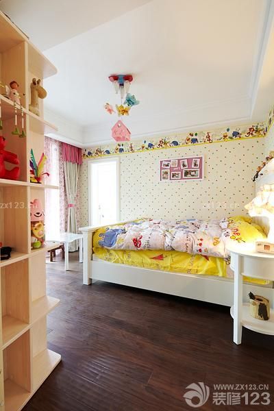 最新70多平米楼房可爱儿童房间装修图片欣赏