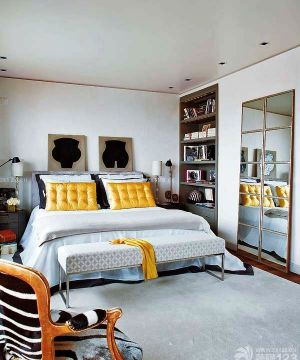 70平米小三房小户型卧室装修设计效果图欣赏