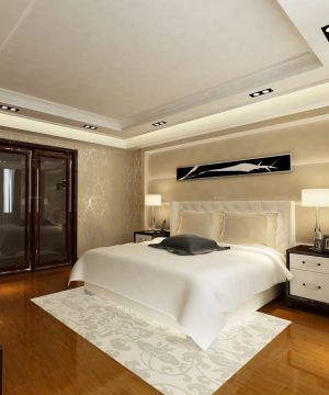 130平米卧室吊顶设计效果图大全2025
