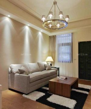 70平室内正方形客厅装修效果图片