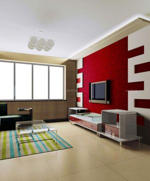 现代美式混搭120平米装修效果图大全2025图片