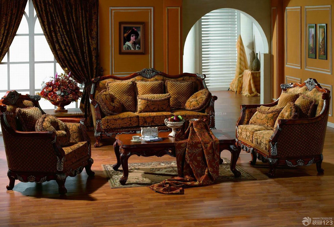 2025欧式风格130平米装修样板房