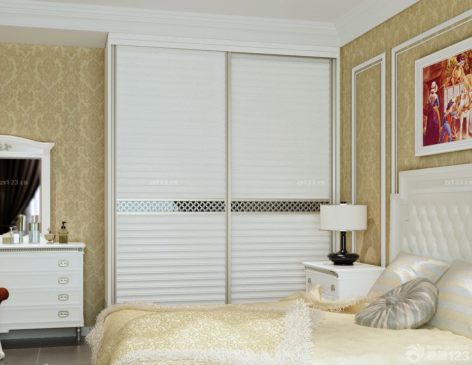 90平米三室一厅室内衣柜设计图片大全