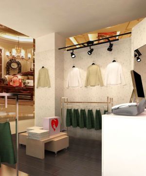 2025精品女装店面商铺简约风格装修效果图
