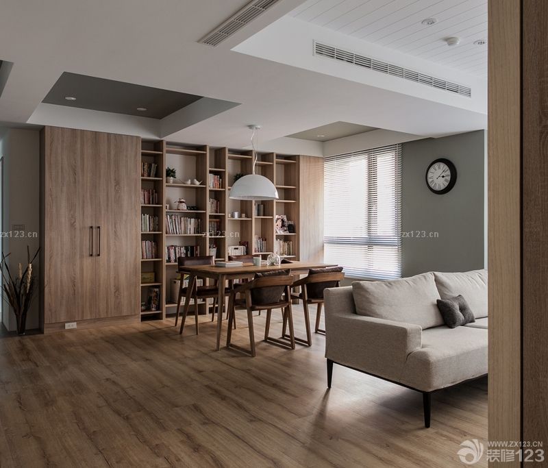 现代风格家装60平米小户型简约装修效果图欣赏
