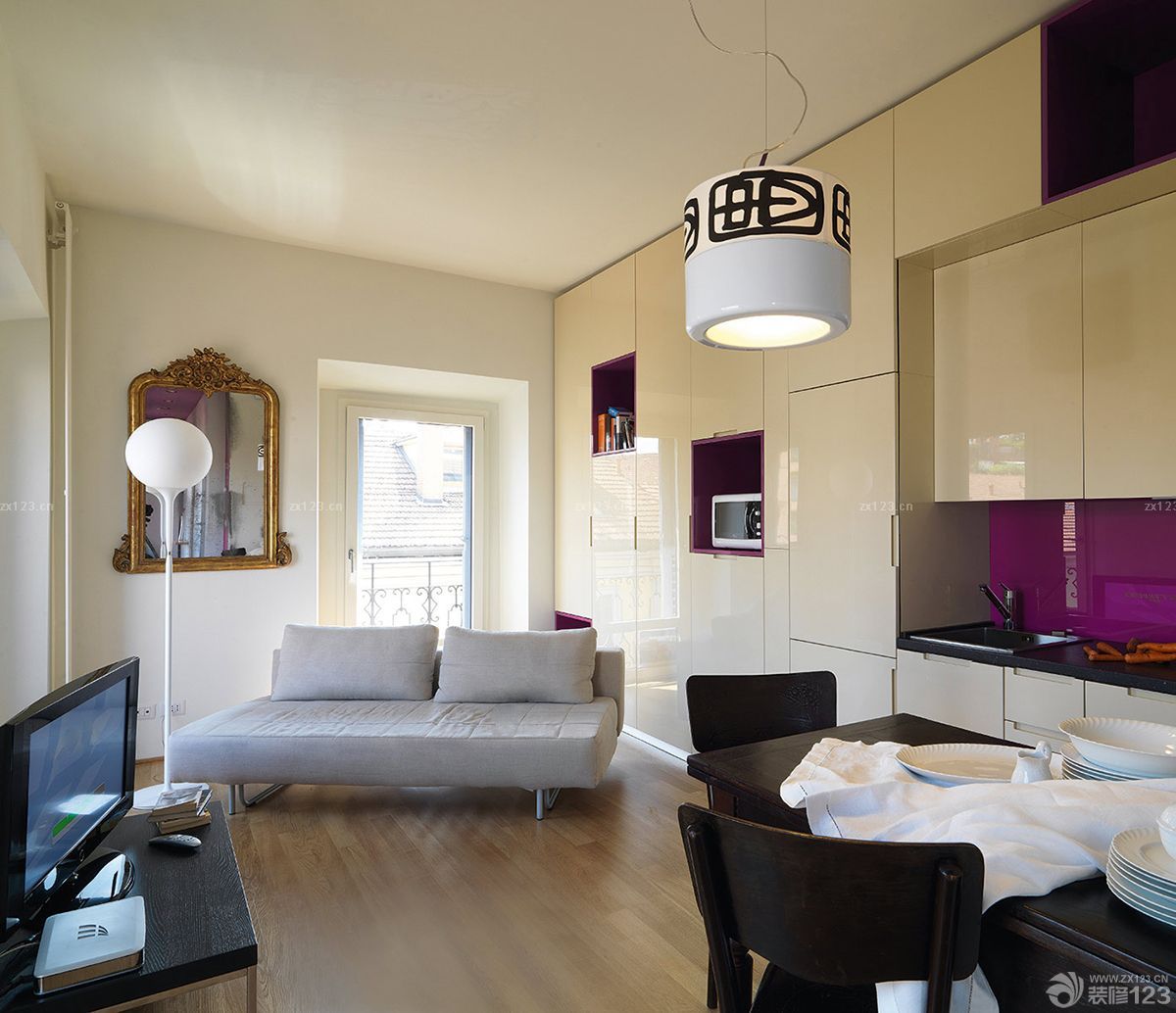 家装60平米小户型简约装修整体橱柜装修效果图欣赏