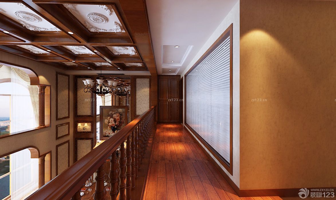 最新110平米复式新中式风格装修效果图