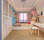 家装110平米三室两厅两卫儿童房样板间装修效果图欣赏
