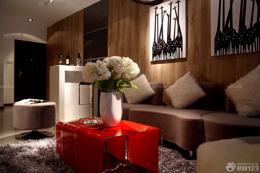 2025时尚混搭风格120平米的房子装修效果图