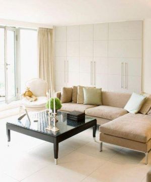 现代北欧风格120平米家装客厅设计效果图欣赏