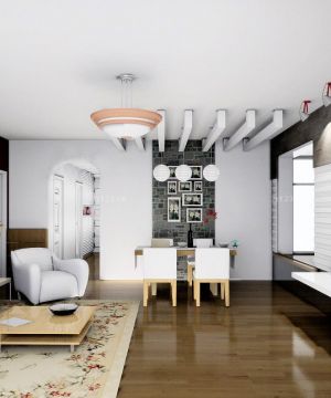 家装混搭风格设计90平房屋装修效果图大全2025图片