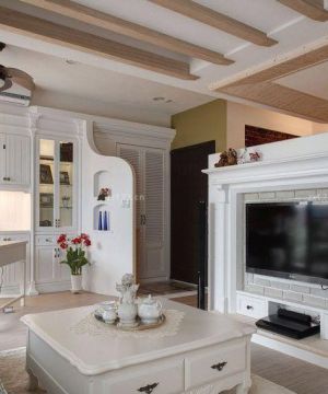 美式风格家居90平房屋装修效果图大全2025图片