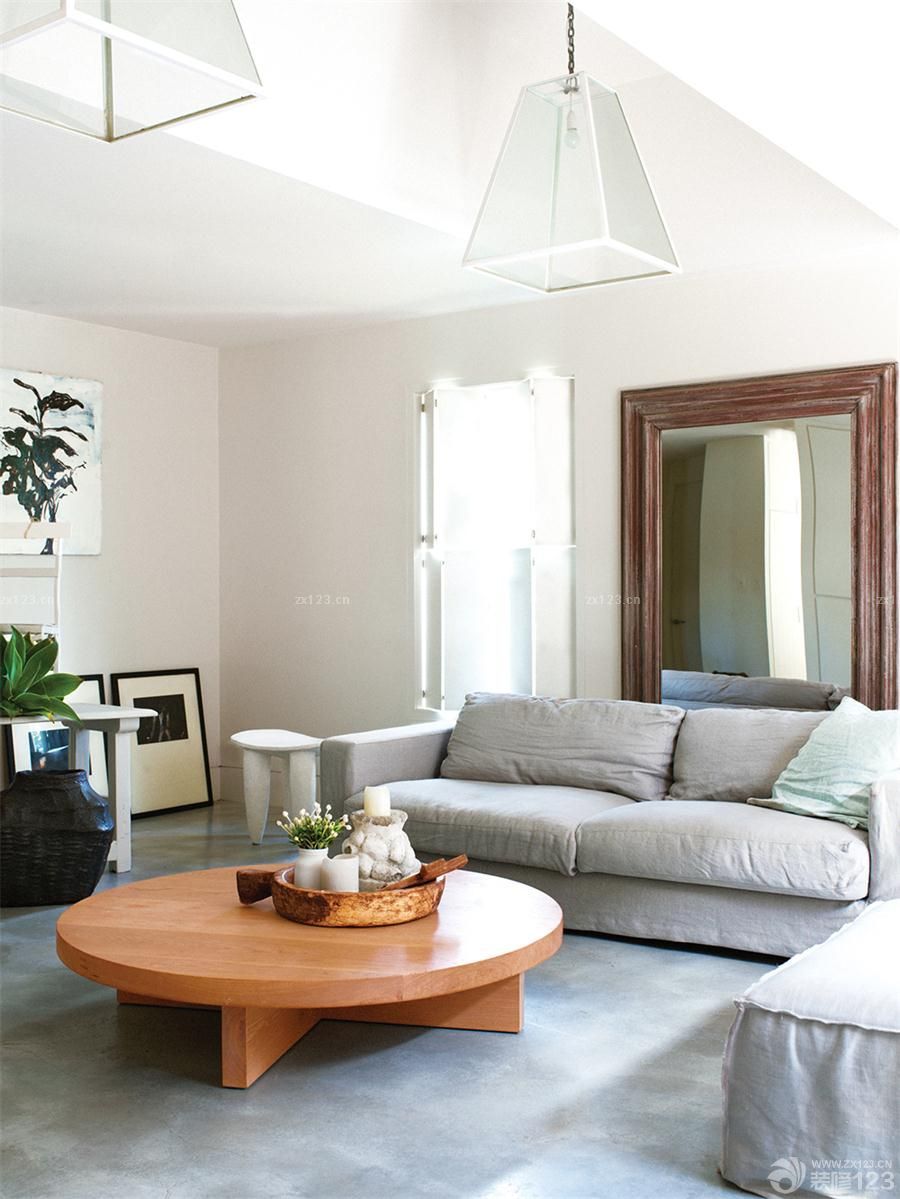 最新简约家装现代风格60平米二室一厅小户型装修效果图