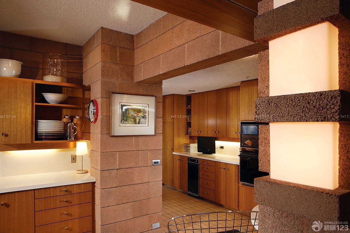 最新日式风格120平三室两厅厨房装修图片