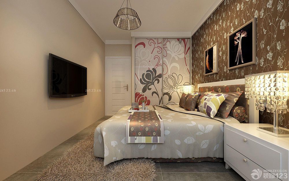 150平米现代欧式混搭风格装修效果图片