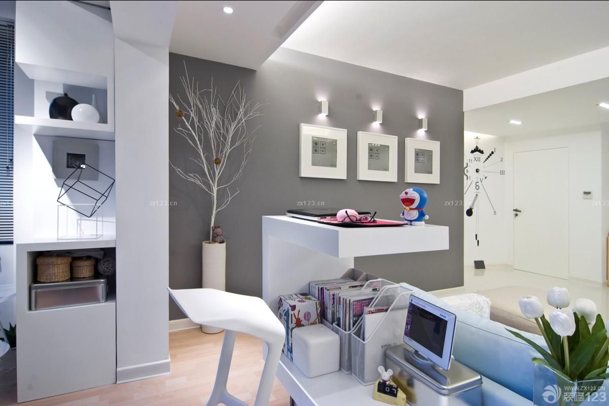 80多平米便宜的家庭吧台设计装修效果图